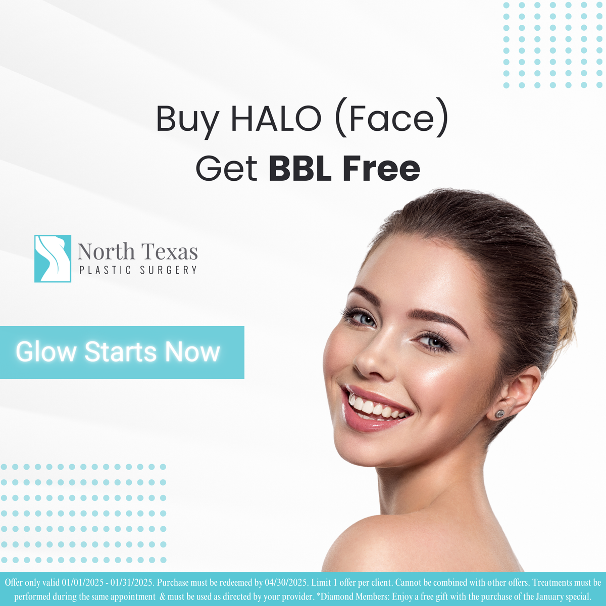 January Special: Buy 1 HALO Laser (Face) Get BBL Free