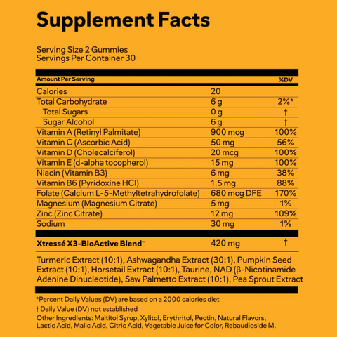 Xtressé Hair Support Gummies
